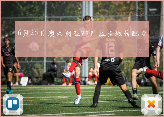 6月25日澳大利亚vs巴拉圭短传配合